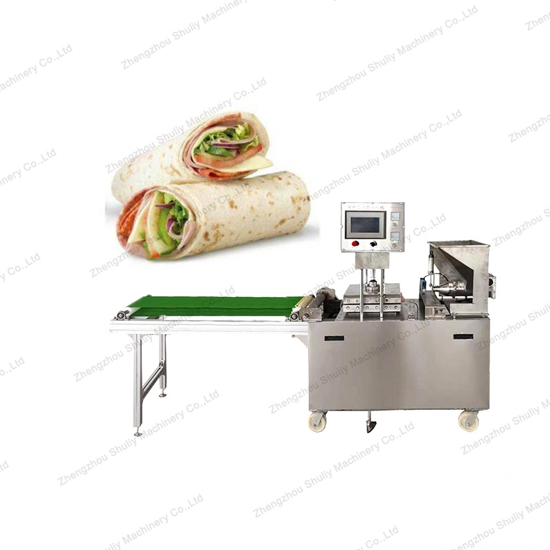 Fully Automatic Chapati Machinery with Gas Oven Tortilla Making Machine From Camy