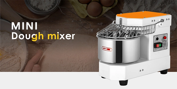 Golden Chef Small Size Chain Construction Bakery Double Motion Dough Mixer/ Spiral Mixer Machine