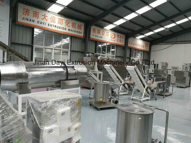 Wheat Flour Golgappa Snack Pellets Cracker Making Extruder Machine