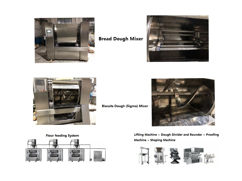 Mixing Capacity Per Circle: 180-380kgs Biscuits and Bread Dough Mixing Machine Dough Mixer